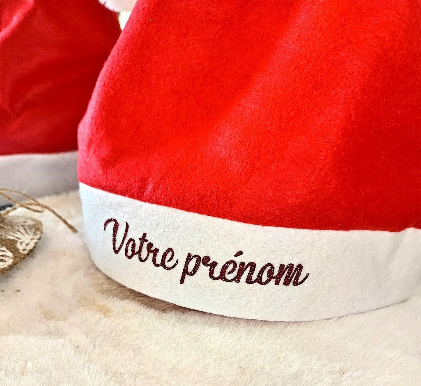 Bonnet de Noël personnalisé - Atelier Eli'magine