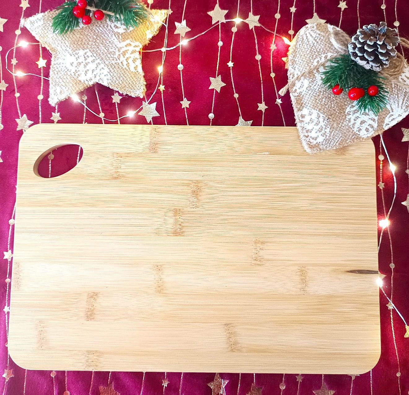 Plateau du père Noël - Planche de Noël - Collation des renne - Atelier Eli'magine