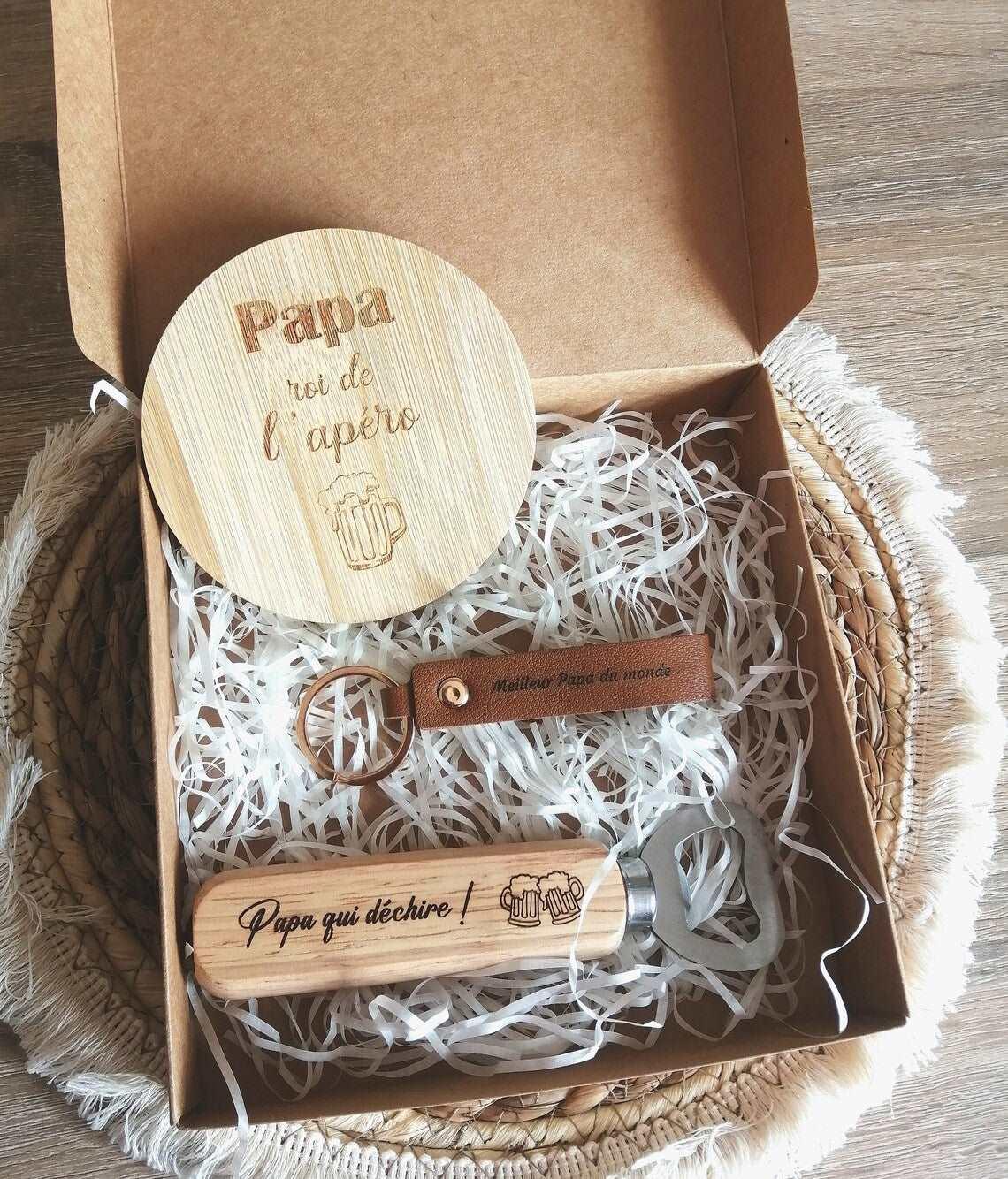 Coffret cadeau personnalisé Homme - Atelier Eli'magine