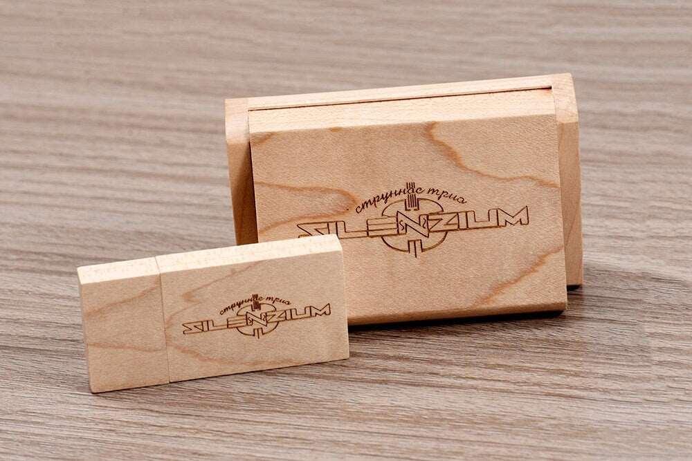 Coffret clé USB 3.0 de 32Go en bois d'Erable à personnaliser - Atelier Eli'magine