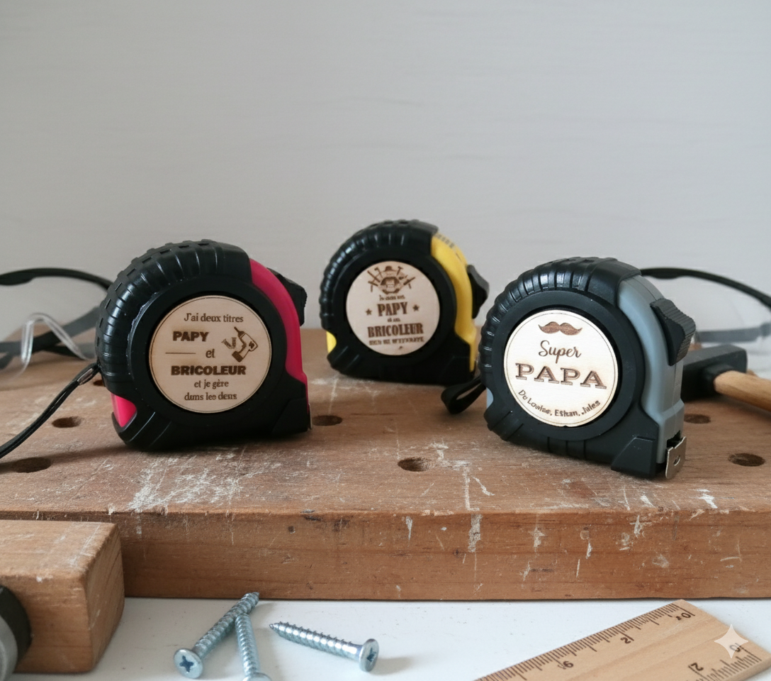 Mètre de bricolage personnalisé