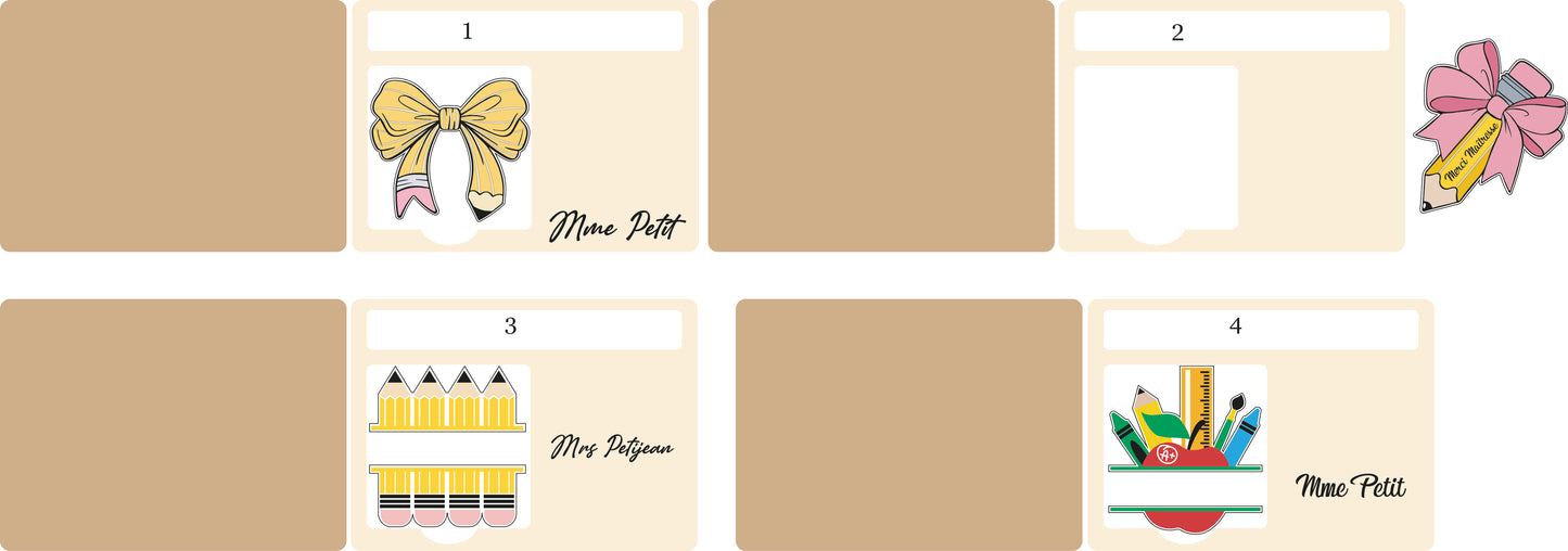 Support post-it personnalisé, bloc note, cadeau de fin d'année scolaire maîtresse/maître/atsem/nounou, cadeau fête des mères/mamie/