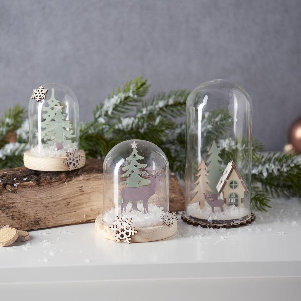 Figurine pour décoration DIY « Cerf dans la forêt », en contreplaqué - Atelier Eli'magine