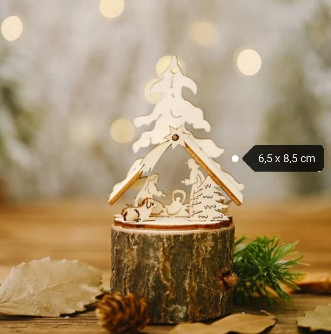Petite décoration de Noël DIY en bois. - Atelier Eli'magine