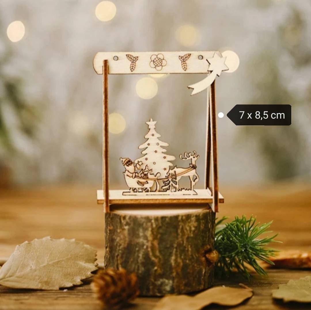 Petite décoration de Noël DIY en bois. - Atelier Eli'magine