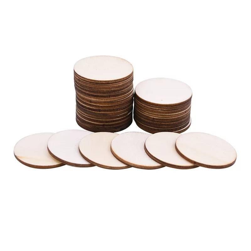 Pack de Disques de contreplaqué de 3 ou 5 mm d’épaisseur peuplier, diamètre 1, 5 cm à 12 cm. - Atelier Eli'magine