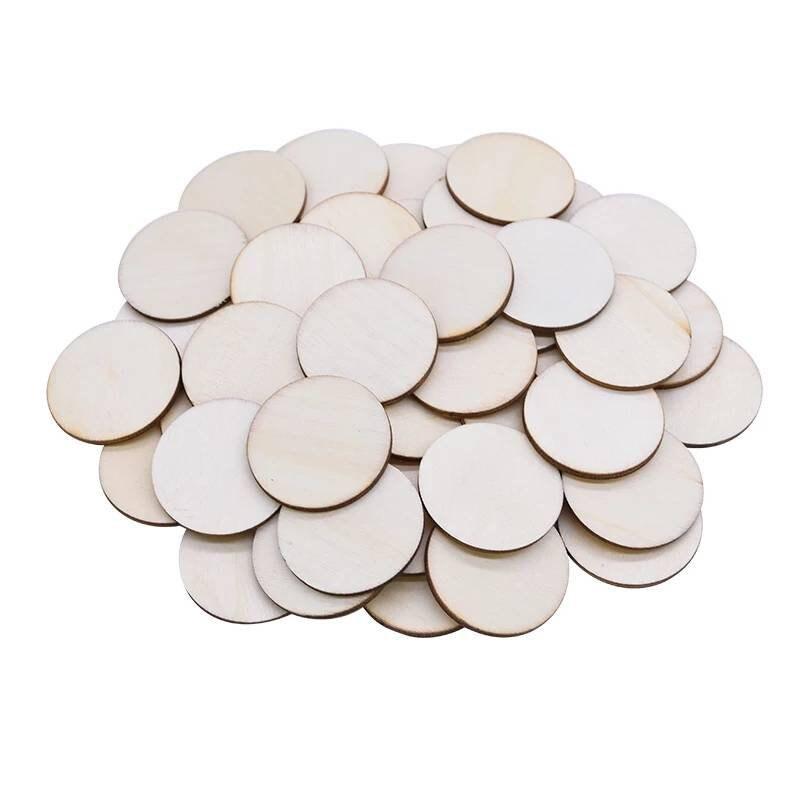 Pack de Disques de contreplaqué de 3 ou 5 mm d’épaisseur peuplier, diamètre 1, 5 cm à 12 cm. - Atelier Eli'magine