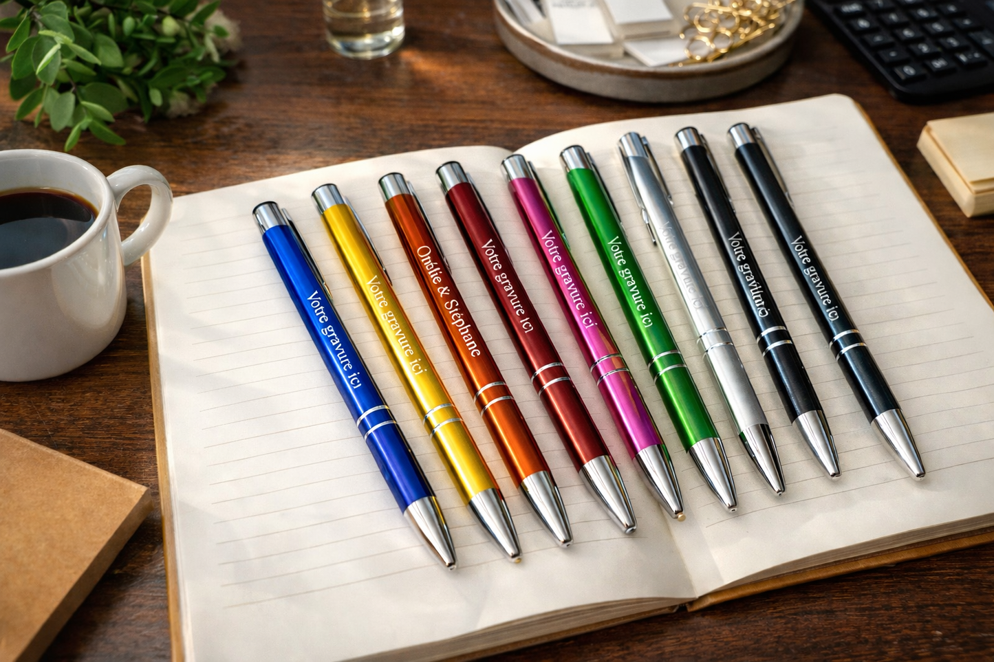 Stylo Métal Personnalisé – Gravure Laser