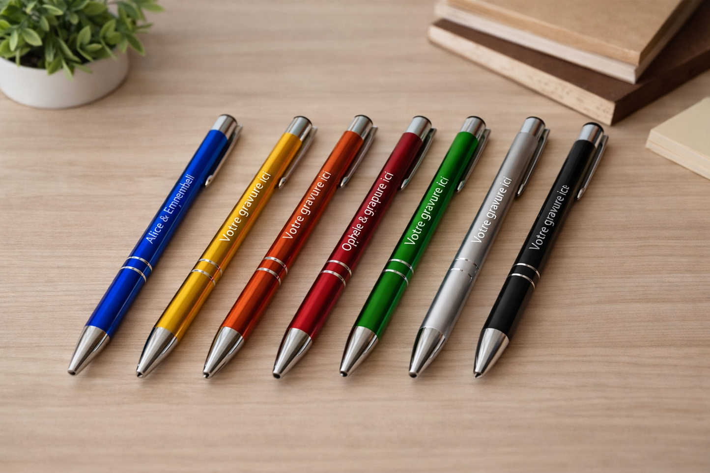 Stylo Métal Personnalisé – Gravure Laser