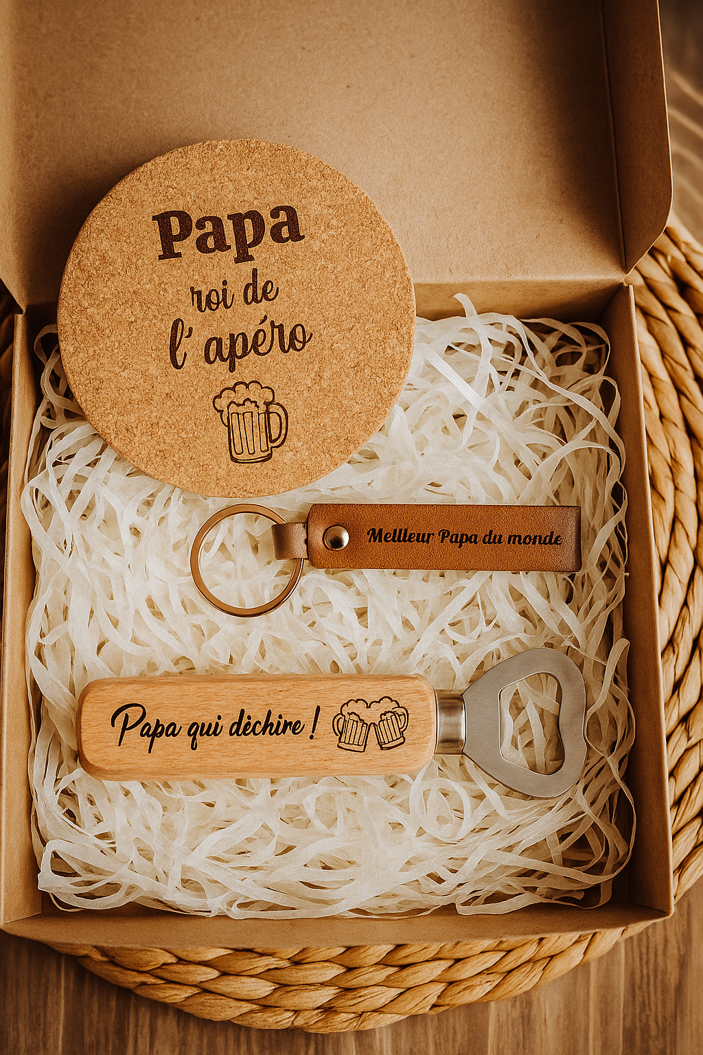 Coffret cadeau personnalisé Homme