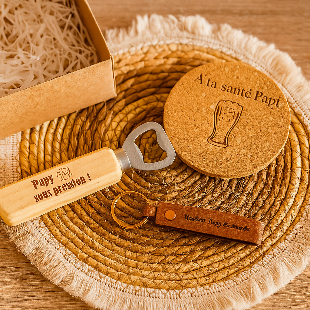 Coffret cadeau personnalisé Homme