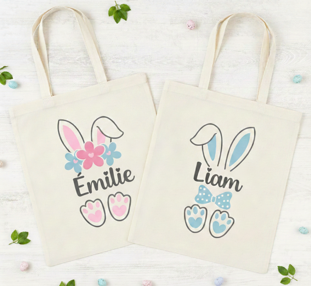 Sac de Pâques personnalisé