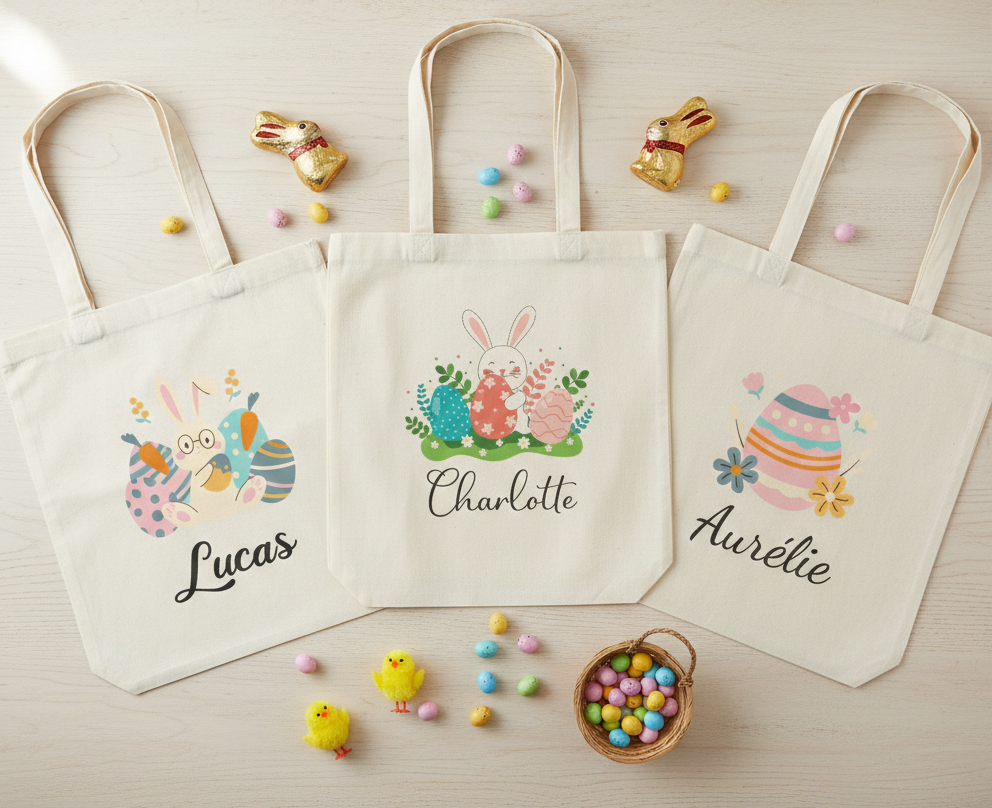 Sac de Pâques personnalisé