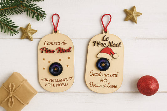 Caméra de Noël en Bois « Anti-Caprice »